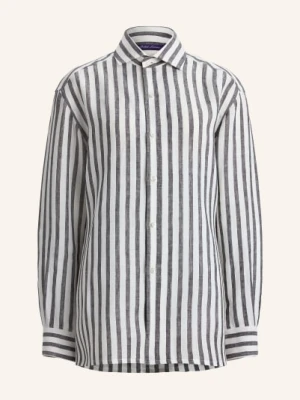 Ralph Lauren Collection Bluzka Z Lnu schwarz