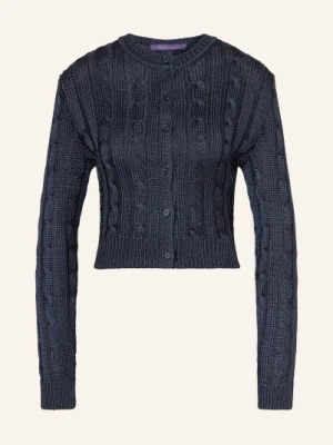 Ralph Lauren Collection Jedwabny Sweter blau