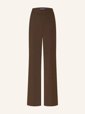 Ralph Lauren Collection Spodnie Typu Marlena Dean braun CIEMNOBRĄZOWY