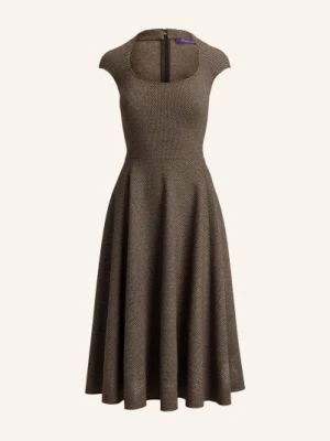 Ralph Lauren Collection Sukienka Maisey Z Jedwabiem braun
