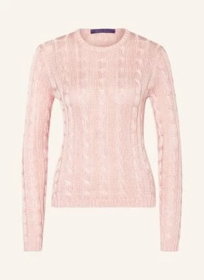 Ralph Lauren Collection Sweter Z Jedwabiu rosa