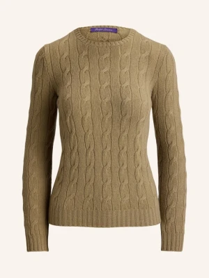 Ralph Lauren Collection Sweter Z Kaszmiru beige JASNOBRĄZOWY