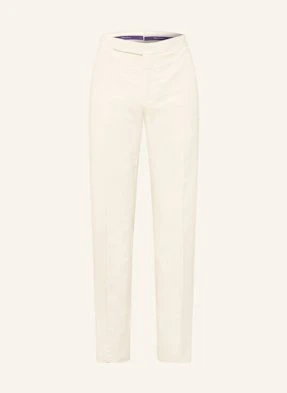 Ralph Lauren Purple Label Chinosy Ze Sztruksu Regular Fit beige