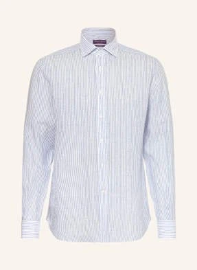 Ralph Lauren Purple Label Koszula Z Lnu Regular Fit blau