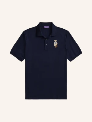 Ralph Lauren Purple Label Koszulka Polo Piqué blau