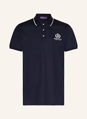 Ralph Lauren Purple Label Koszulka Polo Z Piki blau