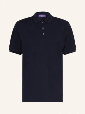 Ralph Lauren Purple Label Koszulka Polo Z Piki blau GRANATOWY