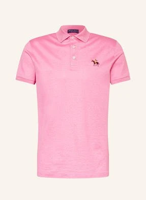 Ralph Lauren Purple Label Koszulka Polo Z Piki pink