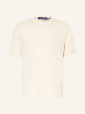 Ralph Lauren Purple Label Koszulka Z Lnu beige
