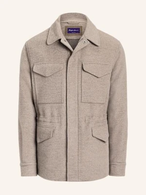 Ralph Lauren Purple Label Kurtka Polowa Z Dodatkiem Kaszmiru beige