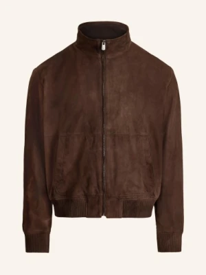Ralph Lauren Purple Label Skórzana Kurtka braun
