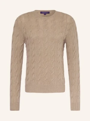 Ralph Lauren Purple Label Sweter Z Kaszmiru beige