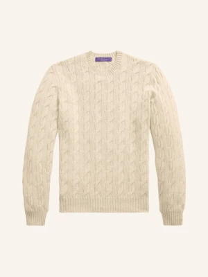 Ralph Lauren Purple Label Sweter Z Kaszmiru beige