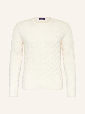 Ralph Lauren Purple Label Sweter Z Kaszmiru weiss