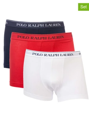 Ralph Lauren Underwear Bokserki (3 pary) w kolorze białym, czerwonym i granatowym rozmiar: S