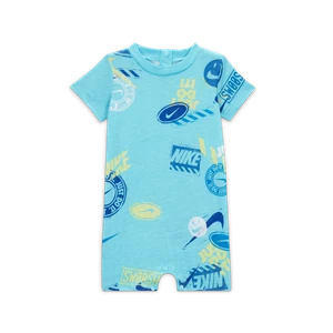 Rampers dla niemowląt z nadrukiem Nike Wild Air - Niebieski