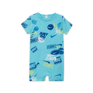 Rampers dla niemowląt z nadrukiem Nike Wild Air - Niebieski