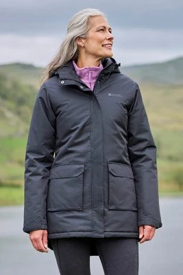 Ranger — kurtka damska wodoodporna z ociepleniem typu parka - Black Mountain Warehouse