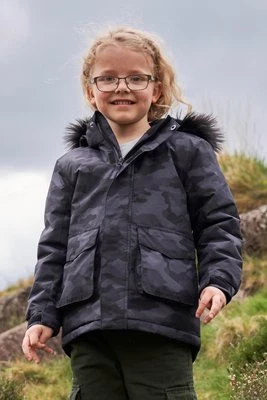 Ranger przeciwdeszczowa dziecięca kurtka z nadrukiem - Green Mountain Warehouse