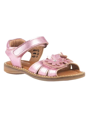 Rap Skórzane sandały w kolorze różowym rozmiar: 29