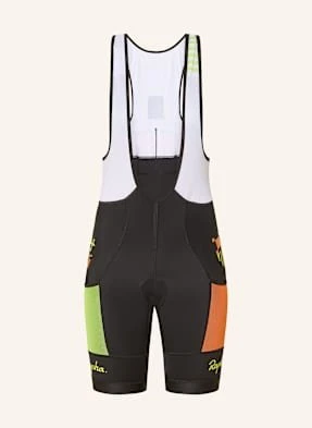 Rapha Spodenki Kolarskie Amani Pro Team Training Z Szelkami I Wyściełaną Wkładką schwarz