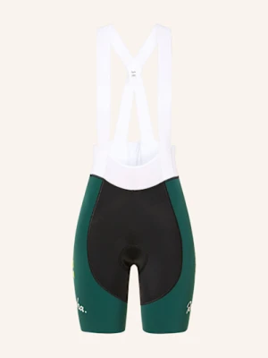 Rapha Spodenki Kolarskie Tekkerz Pro Team Bib Iii Z Szelkami I Wyściełaną Wkładką gruen
