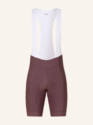 Rapha Spodnie Rowerowe Core Bib Z Szelkami I Wyściółką lila