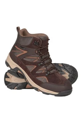 Rapid wodoodporne męskie buty górskie wysokie - Brown Mountain Warehouse