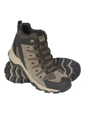 Rapid wodoodporne męskie buty górskie wysokie - Brown Mountain Warehouse