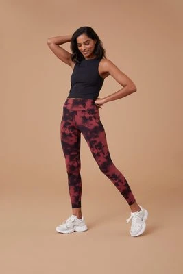 Rapidity Printed - damskie legginsy - Red Active People