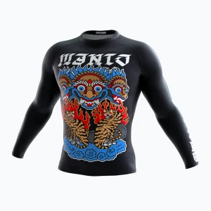 Rashguard longsleeve męski MANTO Tigers czarny