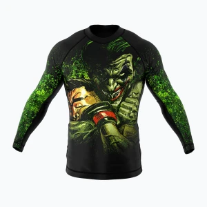 Rashguard longsleeve męski SMMASH The Choker zielony