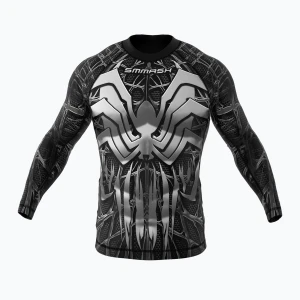 Rashguard longsleeve męski SMMASH Venomous czarny