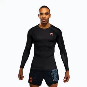 Rashguard longsleeve męski Venum Thunder Dragon black/grey/copper