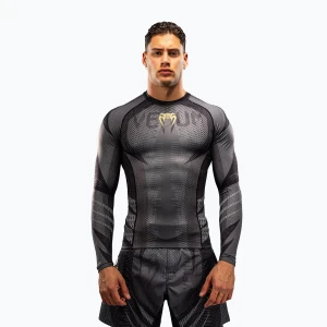 Rashguard męski długi rękaw Venum Galactic 3.0 Rashguard LS black / gold