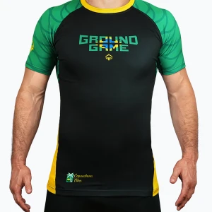 Rashguard męski Ground Game Copacabana multicolor