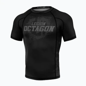 Rashguard męski Octagon Legion Premium Grunge black/grey