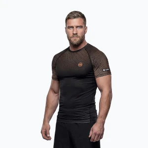 Rashguard męski Pitbull Belt Rashguard brown