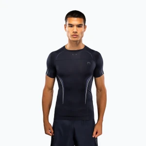 Rashguard męski Venum G-Core Rashguard SS navy blue / white Granatowy