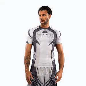 Rashguard męski Venum Galactic 3.0 Rashguard SS off white / black