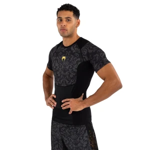 Rashguard męski Venum x Ilia Topuria Unmatched Rashguard black/gold