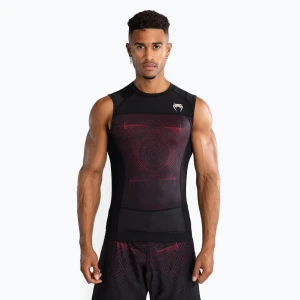 Rashguard tank top męski Venum G-Fit Air Men'S Sleeveless Rashguard deep black/fire red