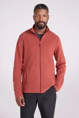 Raso męski polar z zamkiem - Burgundy Mountain Warehouse