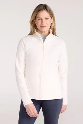 Raso polar damski z zamkiem - Beige Mountain Warehouse