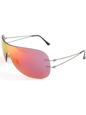 Ray Ban Damskie okulary przeciwsłoneczne w kolorze srebrno-pomarańczowo-różowym rozmiar: 34