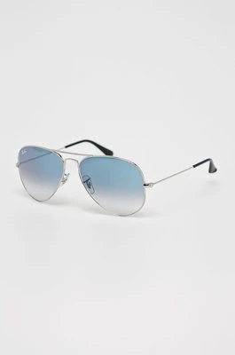 Ray-Ban – Okulary AVIATOR LARGE METAL 0RB3025