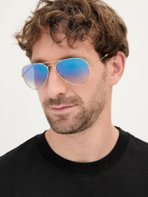 Ray-Ban – Okulary AVIATOR LARGE METAL 0RB3025