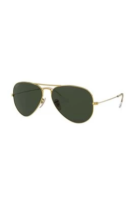 Ray-Ban okulary AVIATOR LARGE METAL kolor czarny 0RB3025