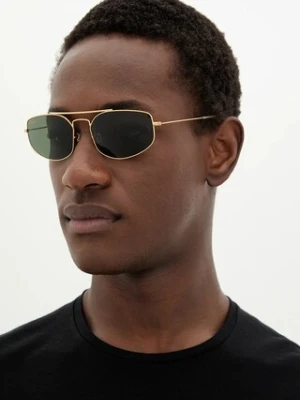 Ray-Ban okulary kolor złoty 0RB3845