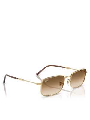 Ray-Ban Okulary przeciwsłoneczne 0RB3746 001/5156 Złoty